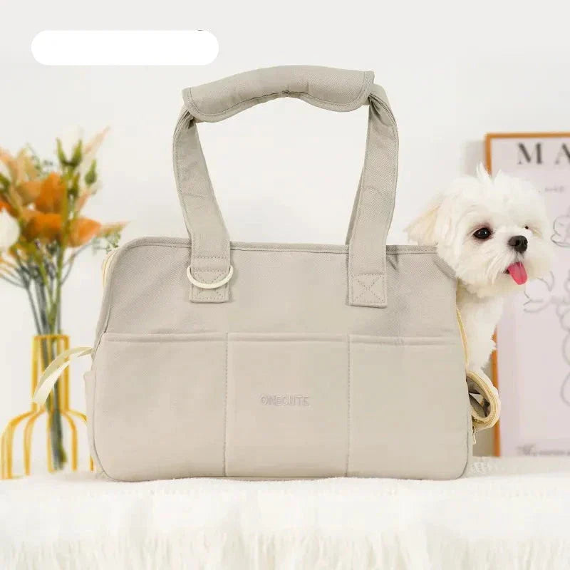 LuxCarry - Stylish Dog Travel Bag & Pet Carrier for Small Dogs and Cats-3