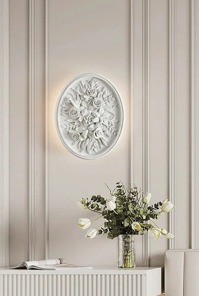 ImperialGlow – Französische Runde Vintage Wandleuchte für klassische Eleganz