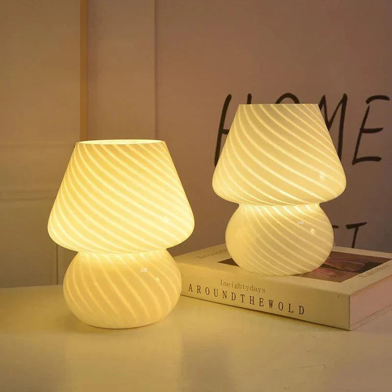 GlassLuxe - Murano-Inspired Desk Lamp