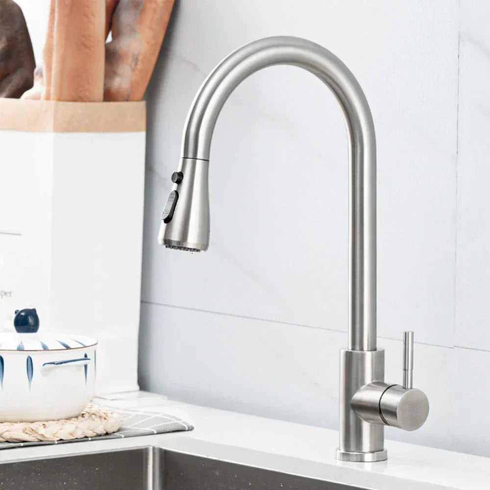 DarkStream - Pull-Out Kitchen Faucet