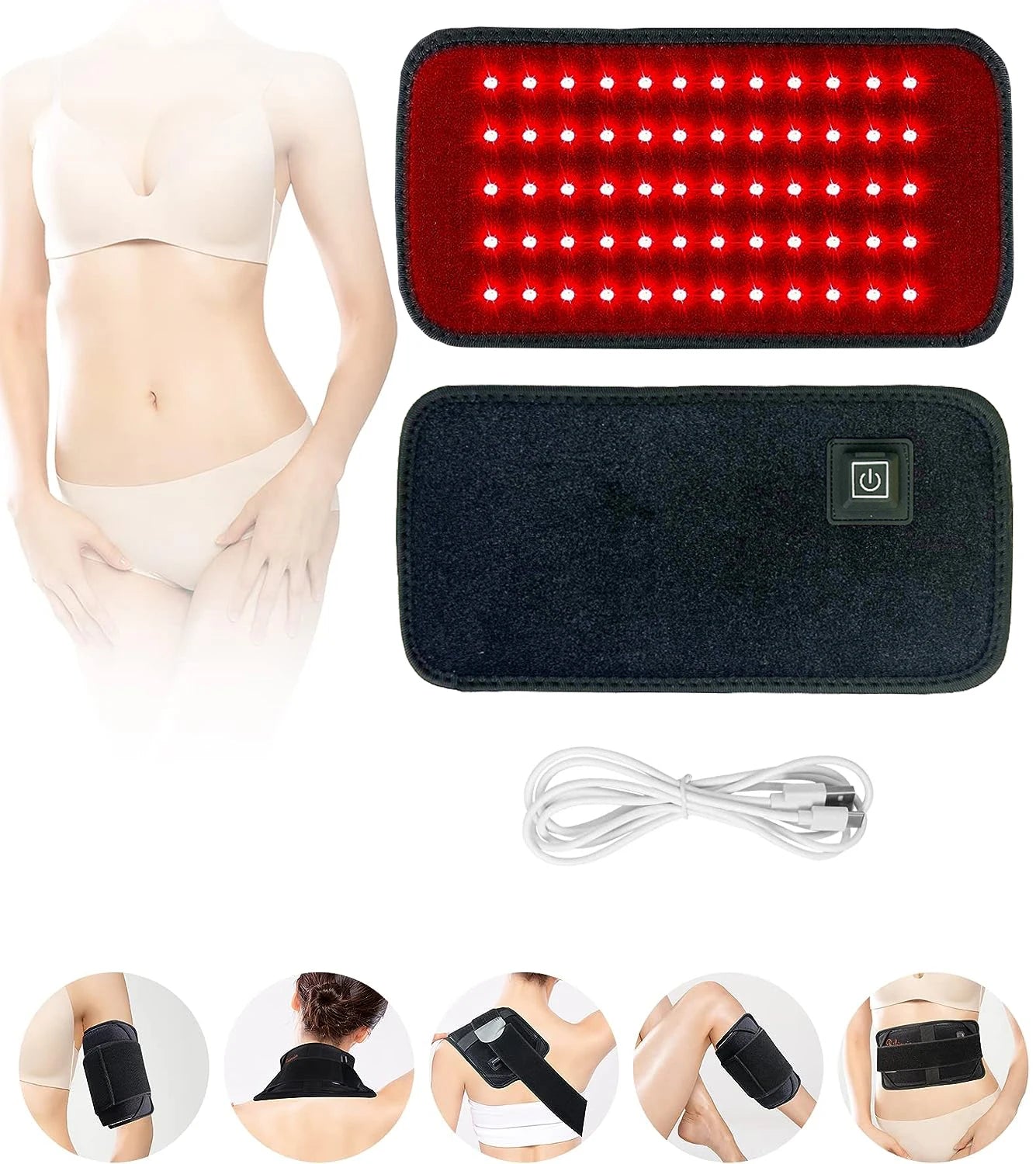 FitBelt – Terapia con luce rossa per schiena e vita