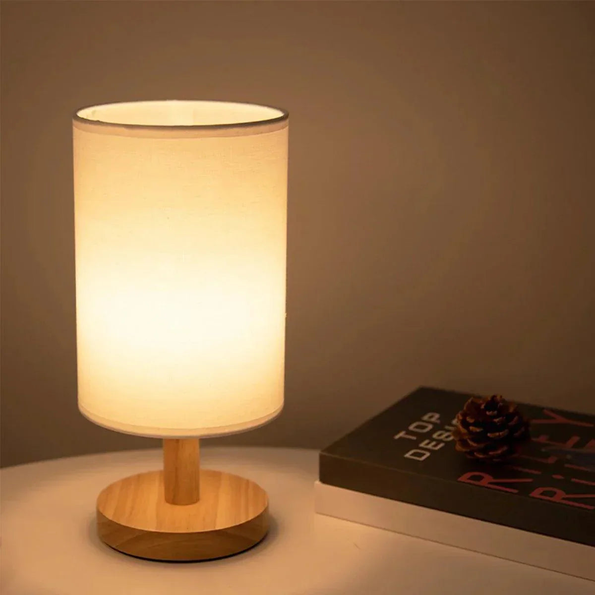 LumaVita - Elegant Solid Wood Design Lamp