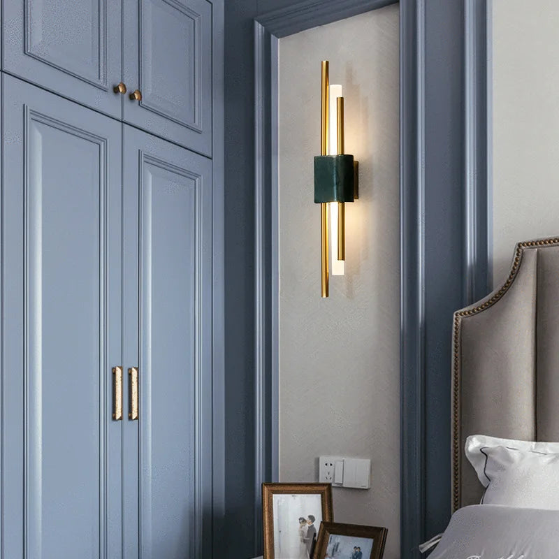 StoneGlow – Moderne Marmor Wandlampe mit LED-Technologie