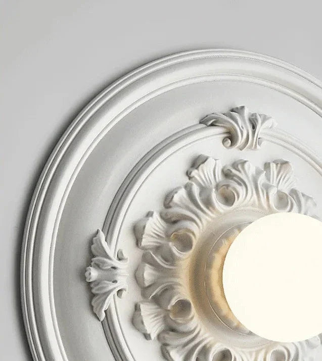 EpoqueBeam – Elegante Lampada da Parete Rotonda Francese per Atmosfera Retro