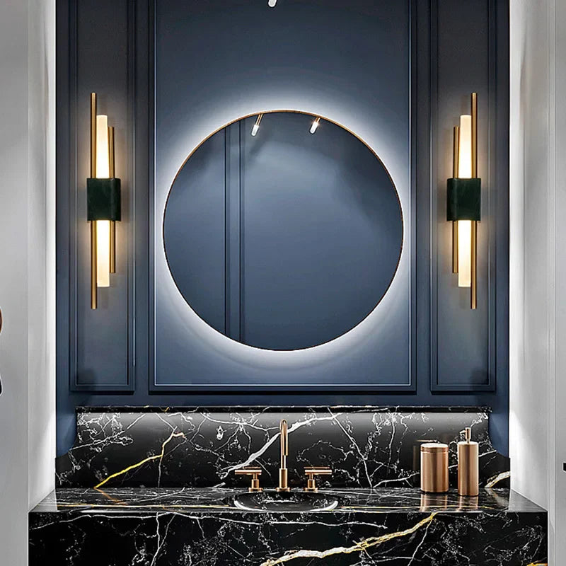 StoneGlow – Moderne Marmor Wandlampe mit LED-Technologie