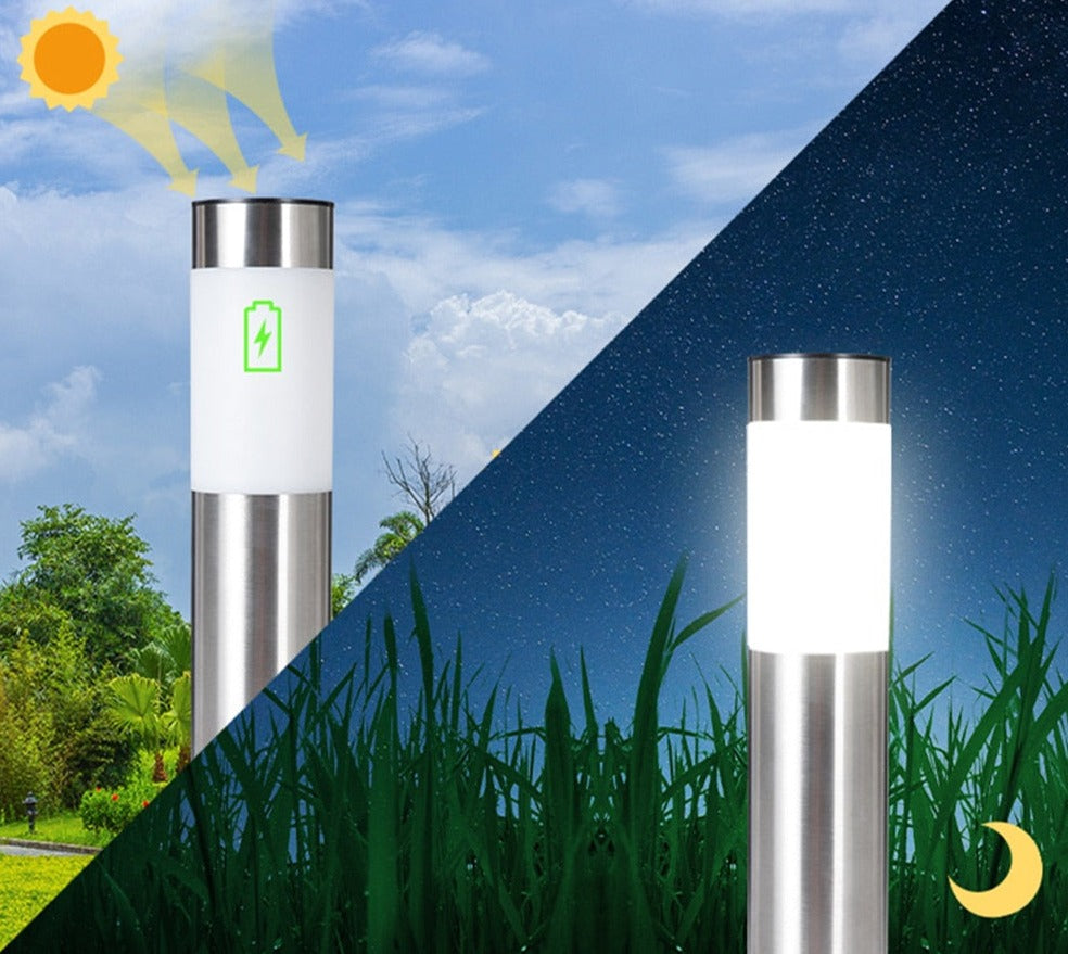 EcoTrack - Lámpara de Pasarela Solar