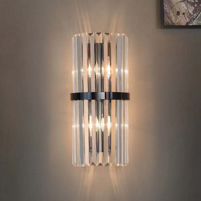 GoldenGleam – Elegante Applique da Parete in Oro con Luce Calda