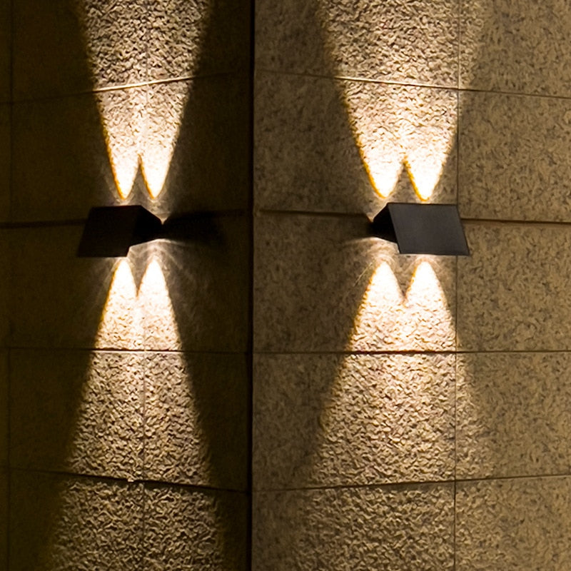 SensorGlow - Lámpara de Pared Solar Activada por Movimiento