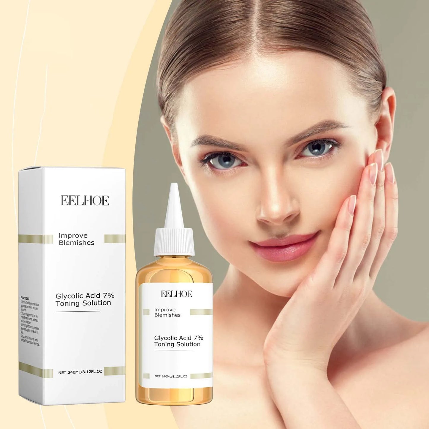 ClearGlow Glykollösung – Ölkontrolle und Porenverkleinerung