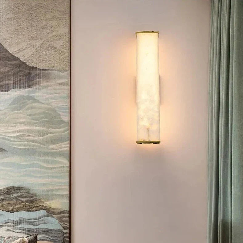 LuxMarble - Refined Stone Wall Light