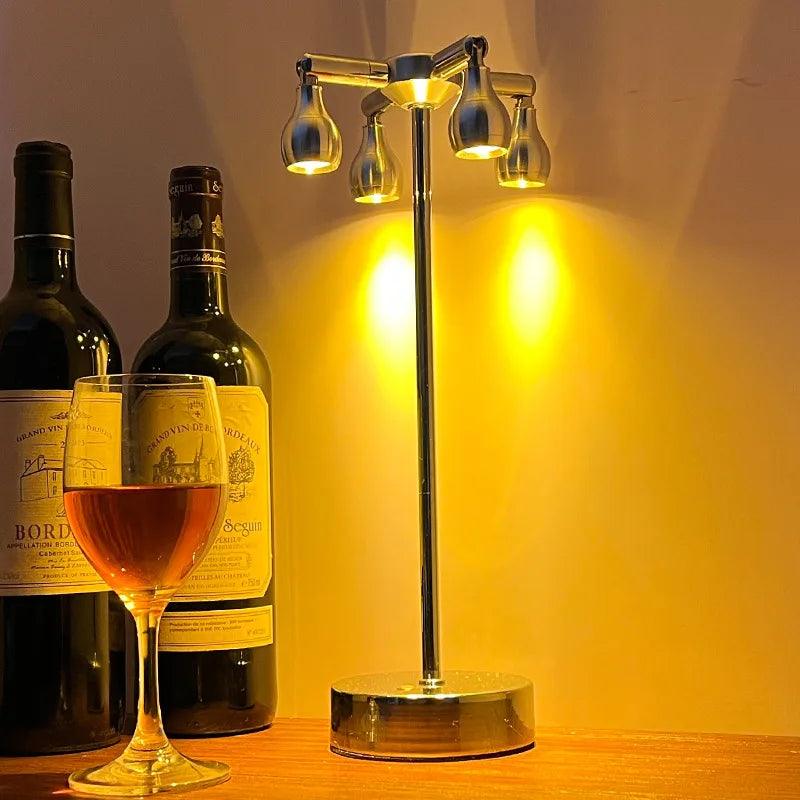 VibeLume - Lampada da Tavolo Vintage a Controllo Tattile