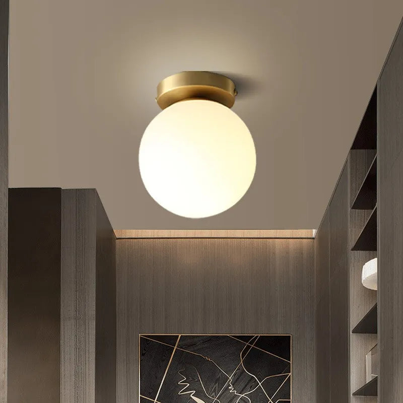 LuxeGlass – Scandinavian LED Glass Lamp for Contemporary Interiors