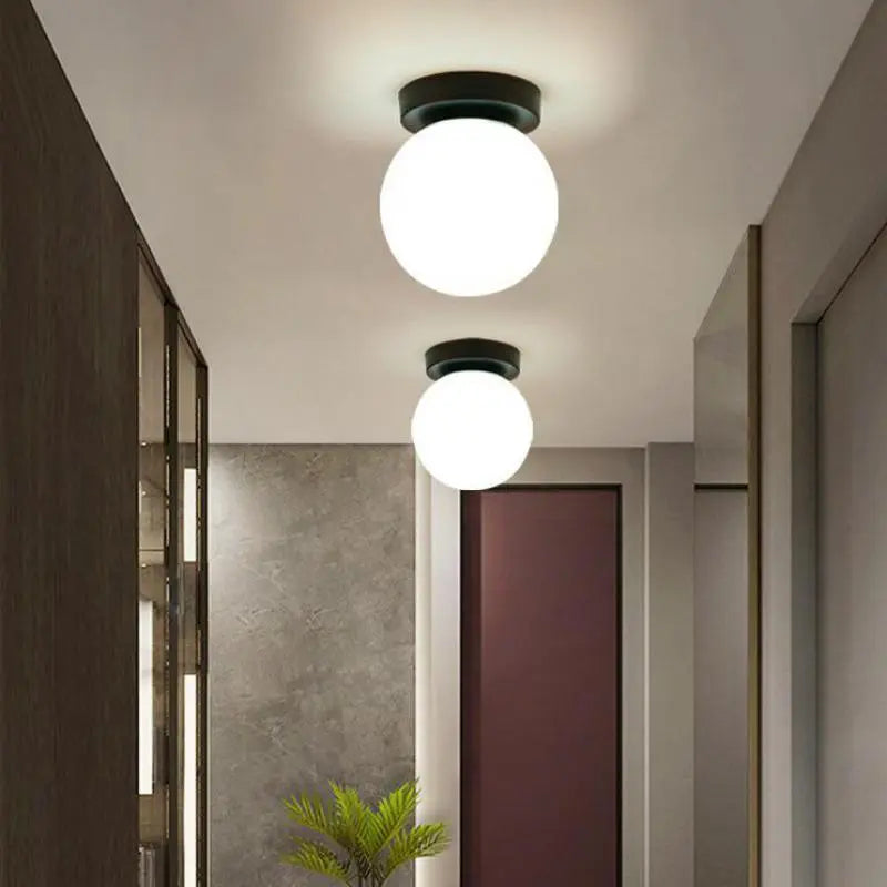 LuxeGlass – Scandinavian LED Glass Lamp for Contemporary Interiors