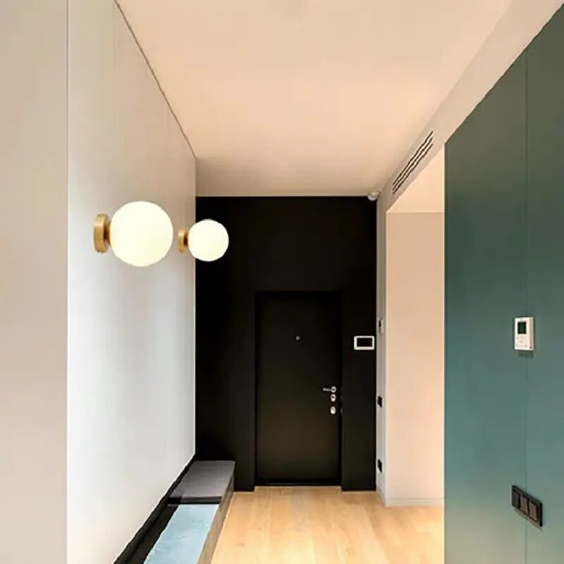LuxeGlass – Scandinavian LED Glass Lamp for Contemporary Interiors