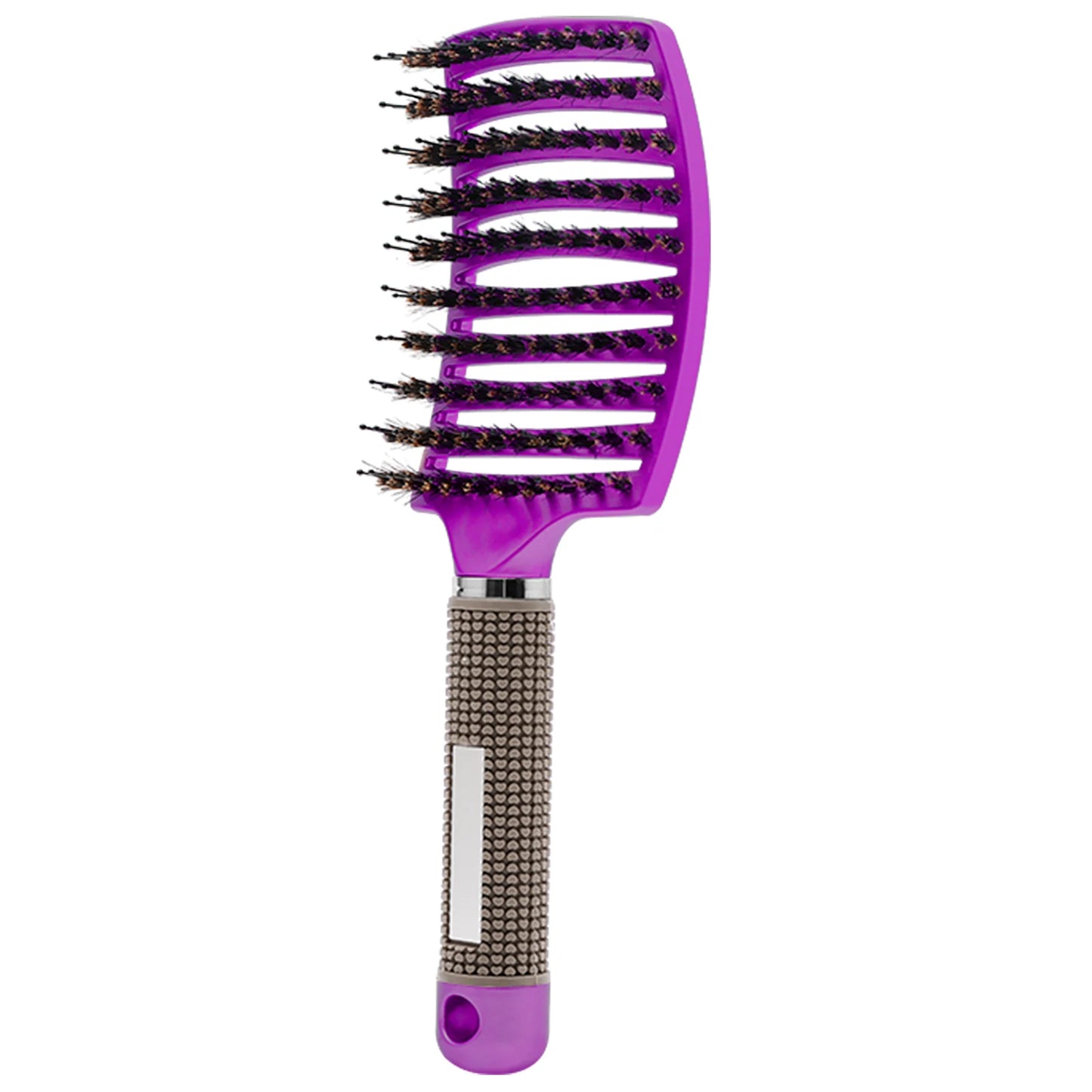 CurlCare Grzebień - Szczotka z włosia i nylonu do stylizacji i masażu