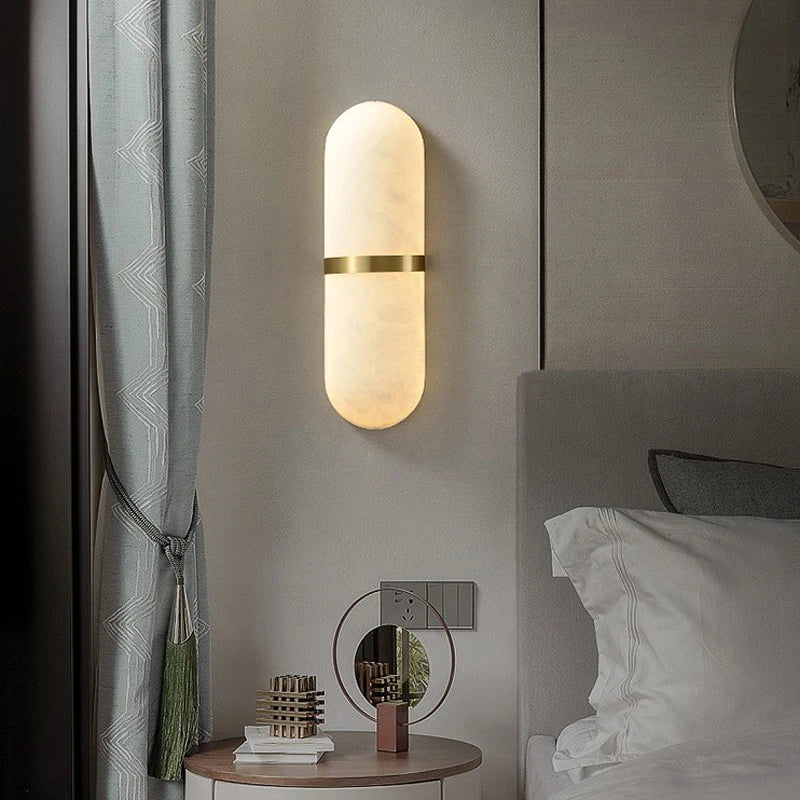 MarbleEdge – Lampada da Parete Scandinava