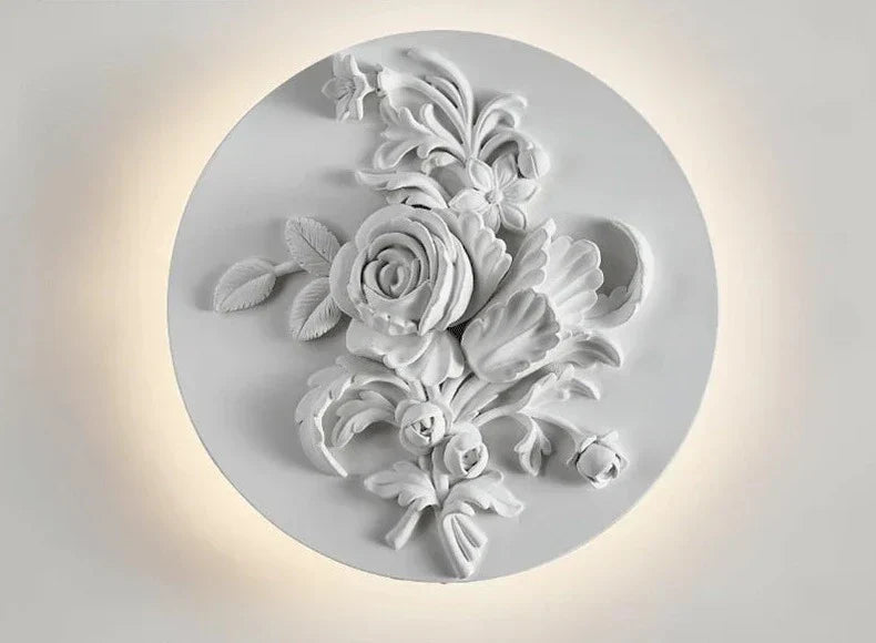 ImperialGlow – Französische Runde Vintage Wandleuchte für klassische Eleganz