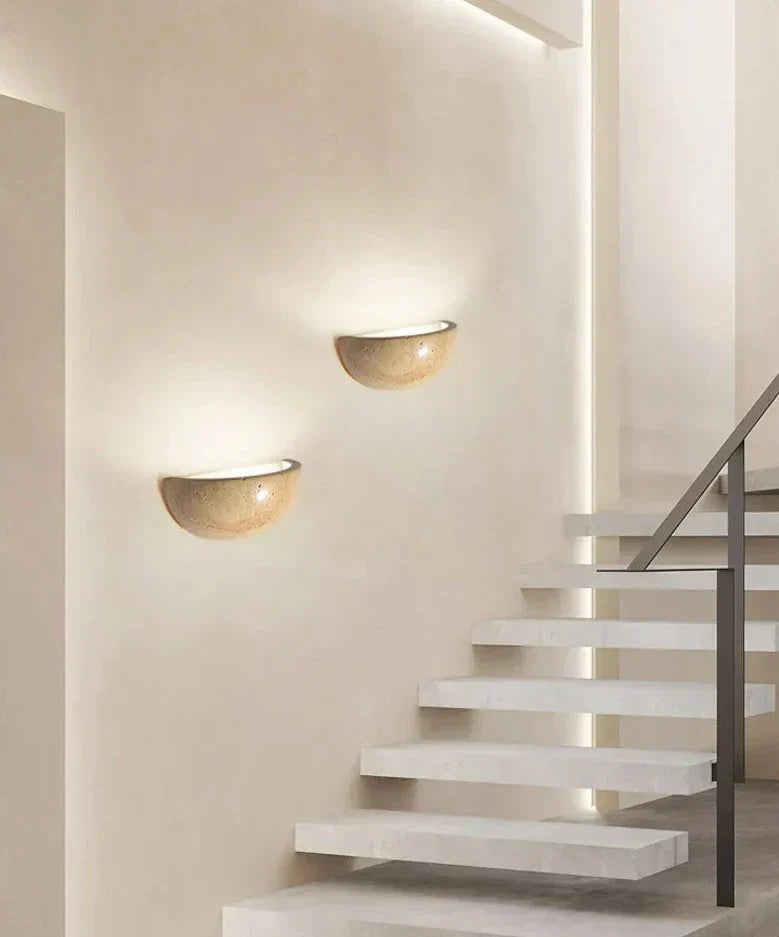SabiGlow - Organische Felsenwandlampe