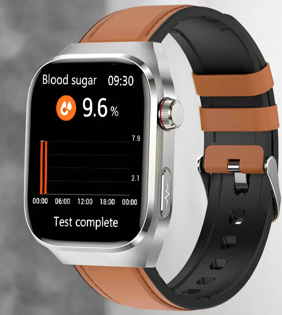 Advanced Health Smartwatch with ECG, Blood Sugar Monitoring, 2.04-Inch AMOLED Display – Waterproof Fitness Tracker-6