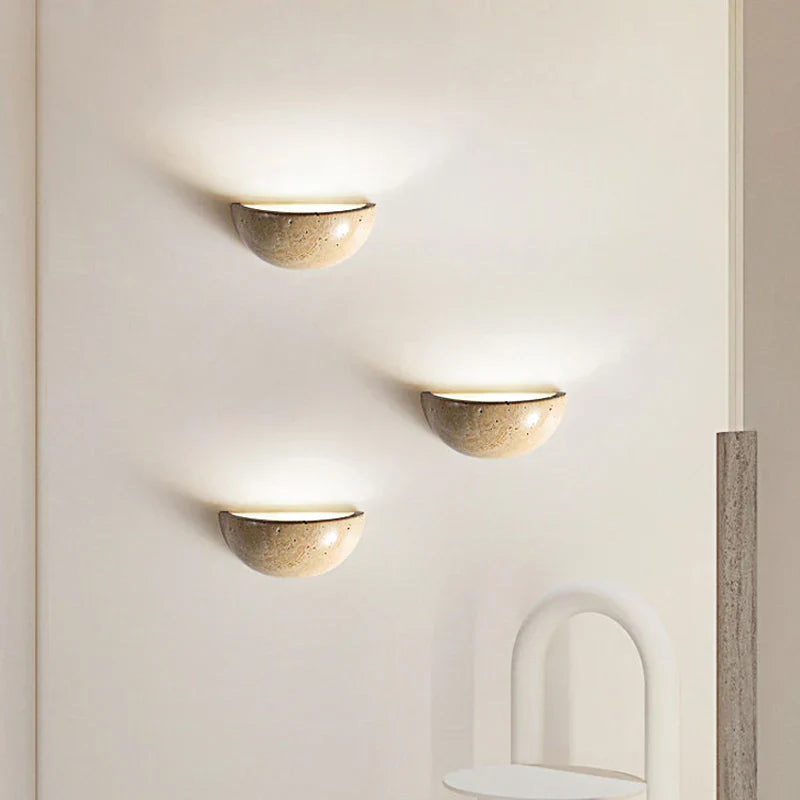 SabiGlow - Organische Felsenwandlampe
