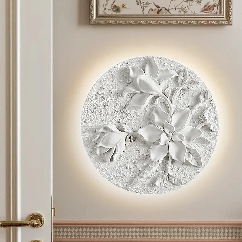 ImperialGlow – Französische Runde Vintage Wandleuchte für klassische Eleganz