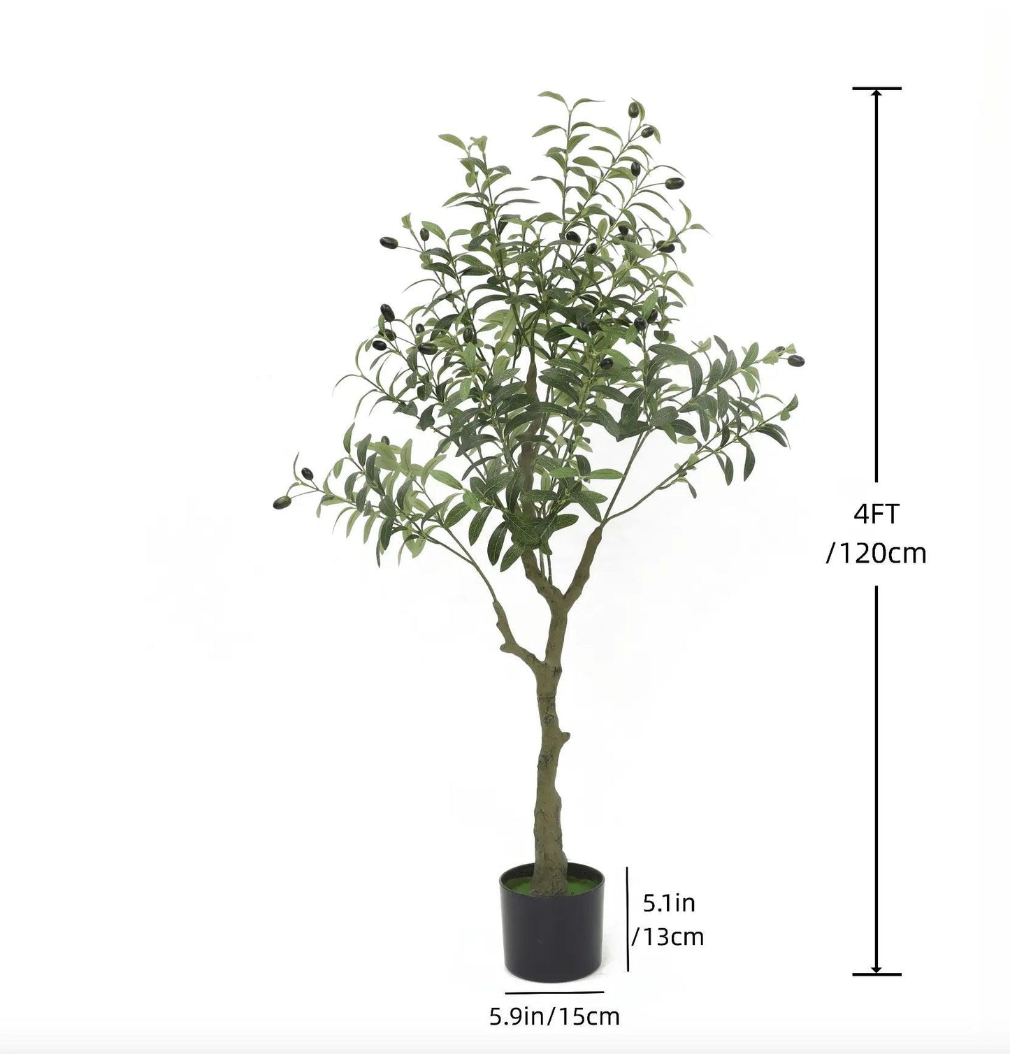 OlivaLeaf - Lifelike Olive Tree Decoration