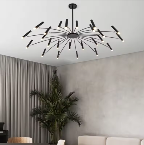 LuxeBeam - Elegant LED Chandelier