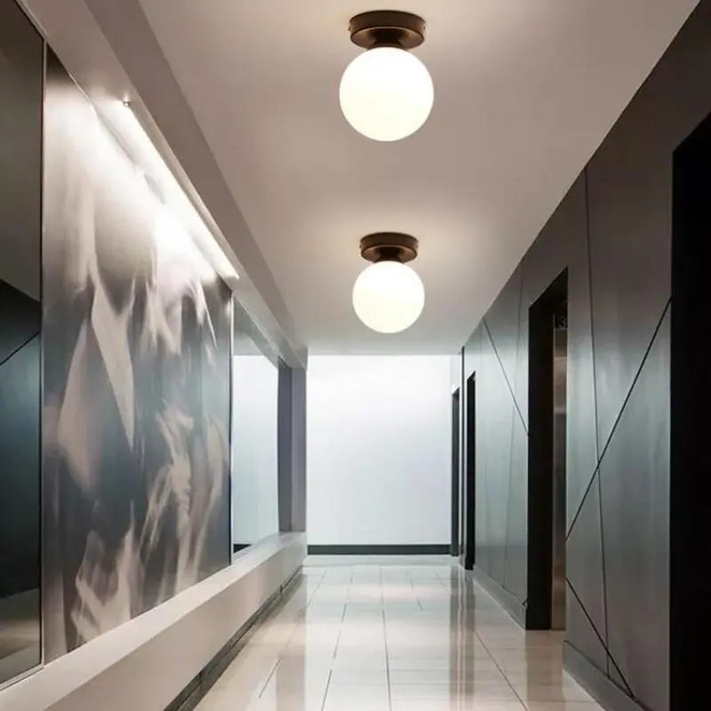 LuxeGlass – Scandinavian LED Glass Lamp for Contemporary Interiors
