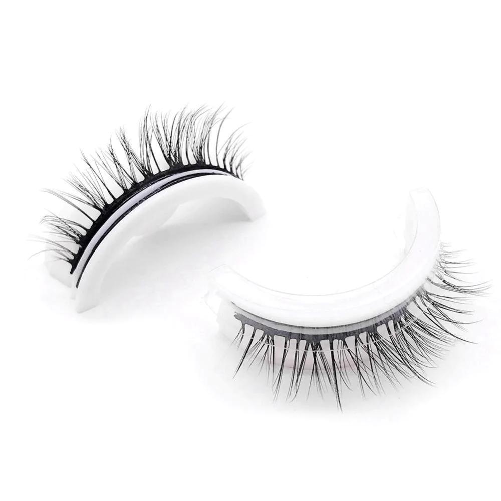Variant image for Self-Adhesive Reusable Eyelashes - Effortless Glamour, Allergy-Friendly, Easy Application-1