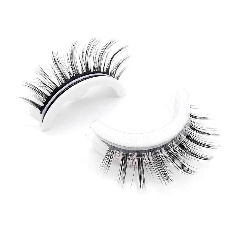 Variant image for Self-Adhesive Reusable Eyelashes - Effortless Glamour, Allergy-Friendly, Easy Application-2