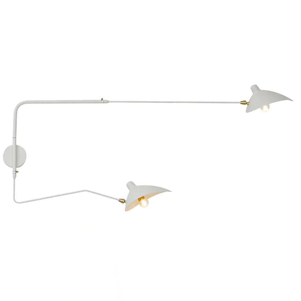 LumaFlex – Applique murale à double bras pour un éclairage flexible