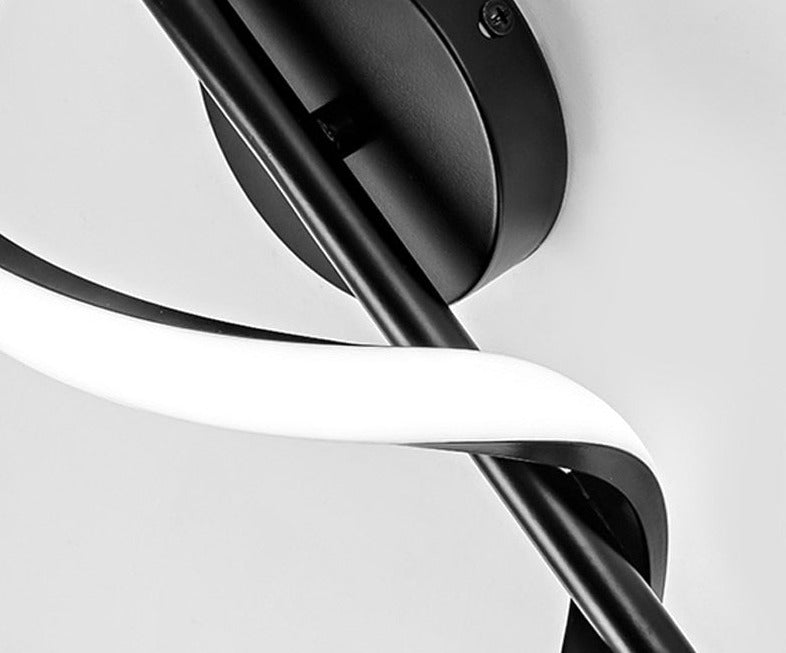 SpiralLume – Lampada da Parete LED Minimalista con un Tocco Moderno