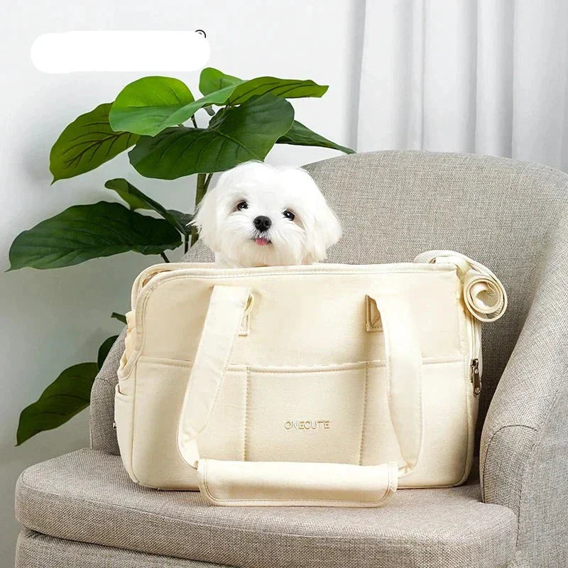 LuxCarry - Stylish Dog Travel Bag & Pet Carrier for Small Dogs and Cats-5
