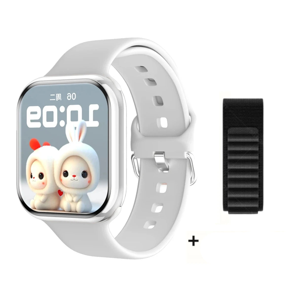 Smartwatch with 1.9 Inch HD AMOLED Display, IP68 Waterproof, Health Monitoring and Sports Modes 1