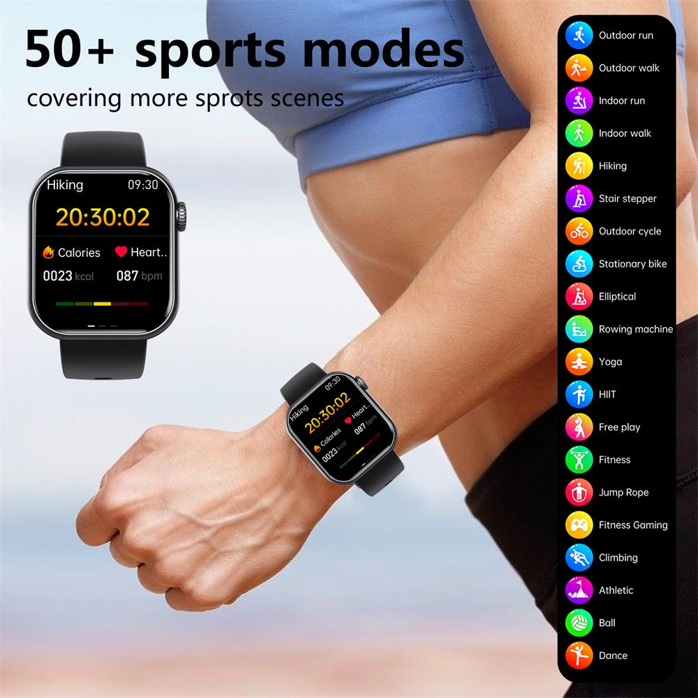 Smartwatch with Blood Pressure and Fitness Tracker 2