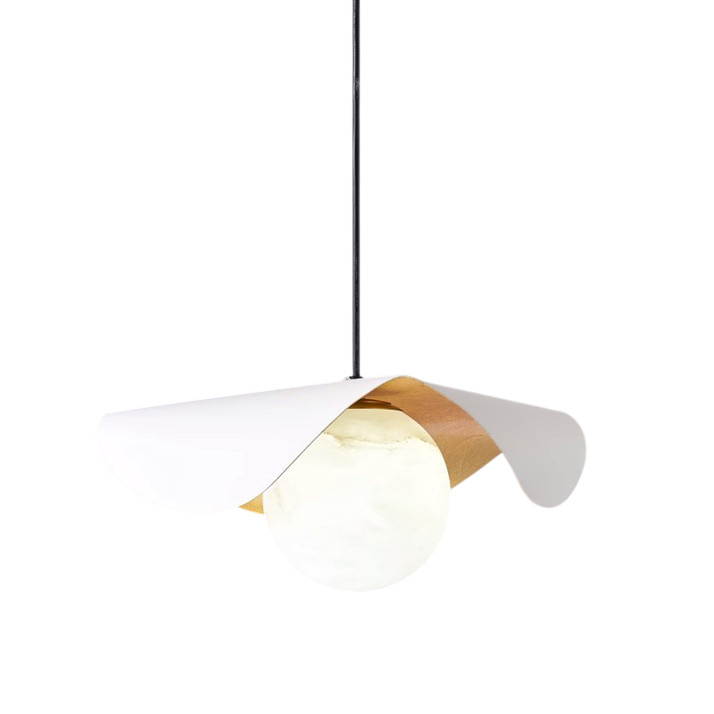Spanish marble ball pendant lamp 6
