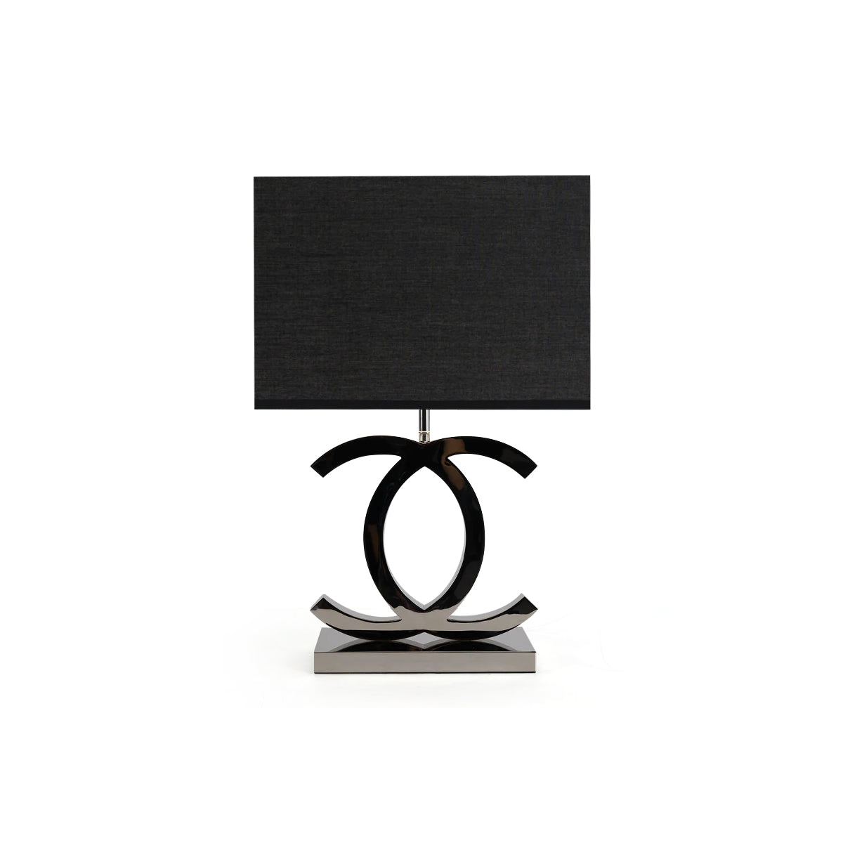 LuxeGlow – Modern Stainless Steel Table Lamp