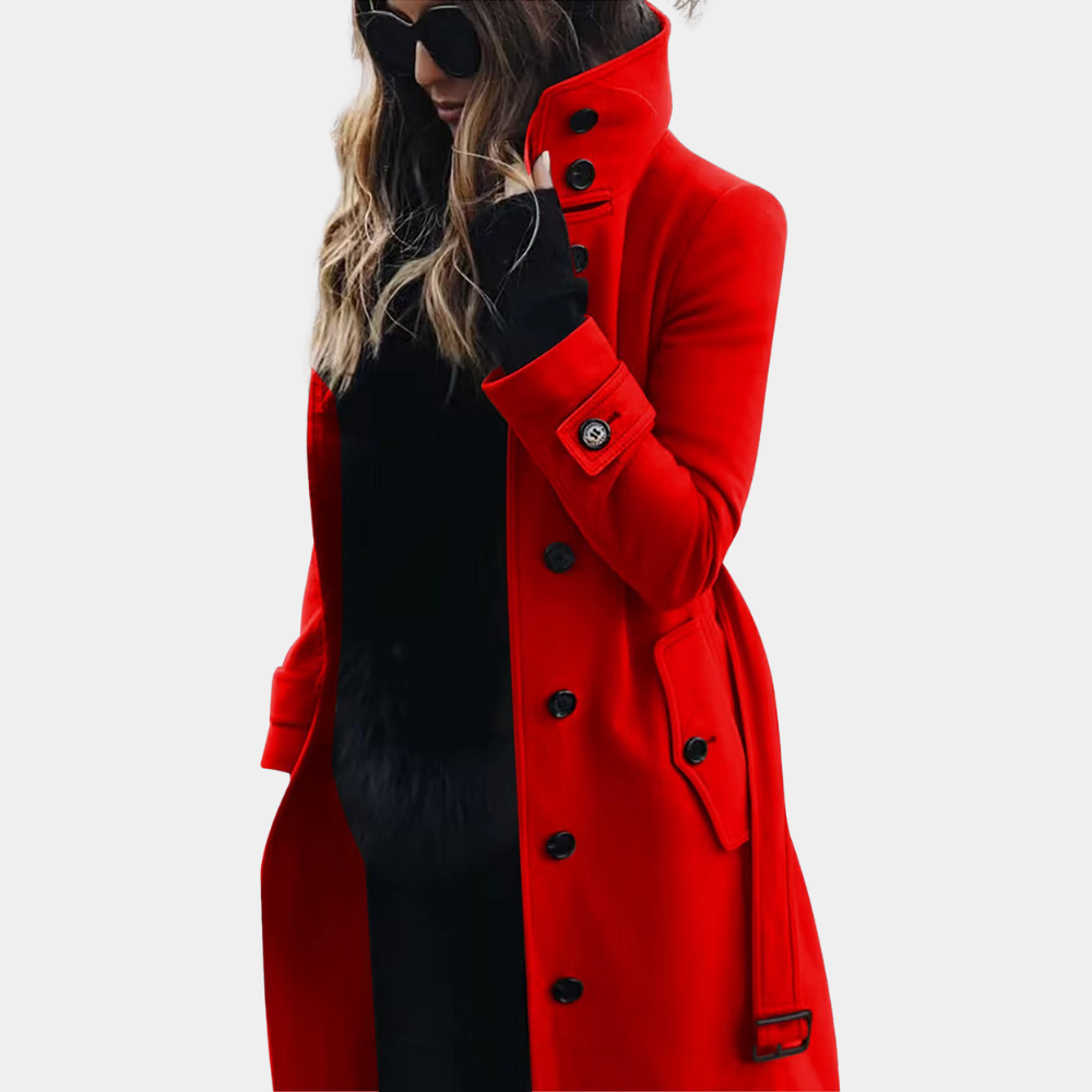 Stylish and warm trench coat for women - Perfect for winter 2