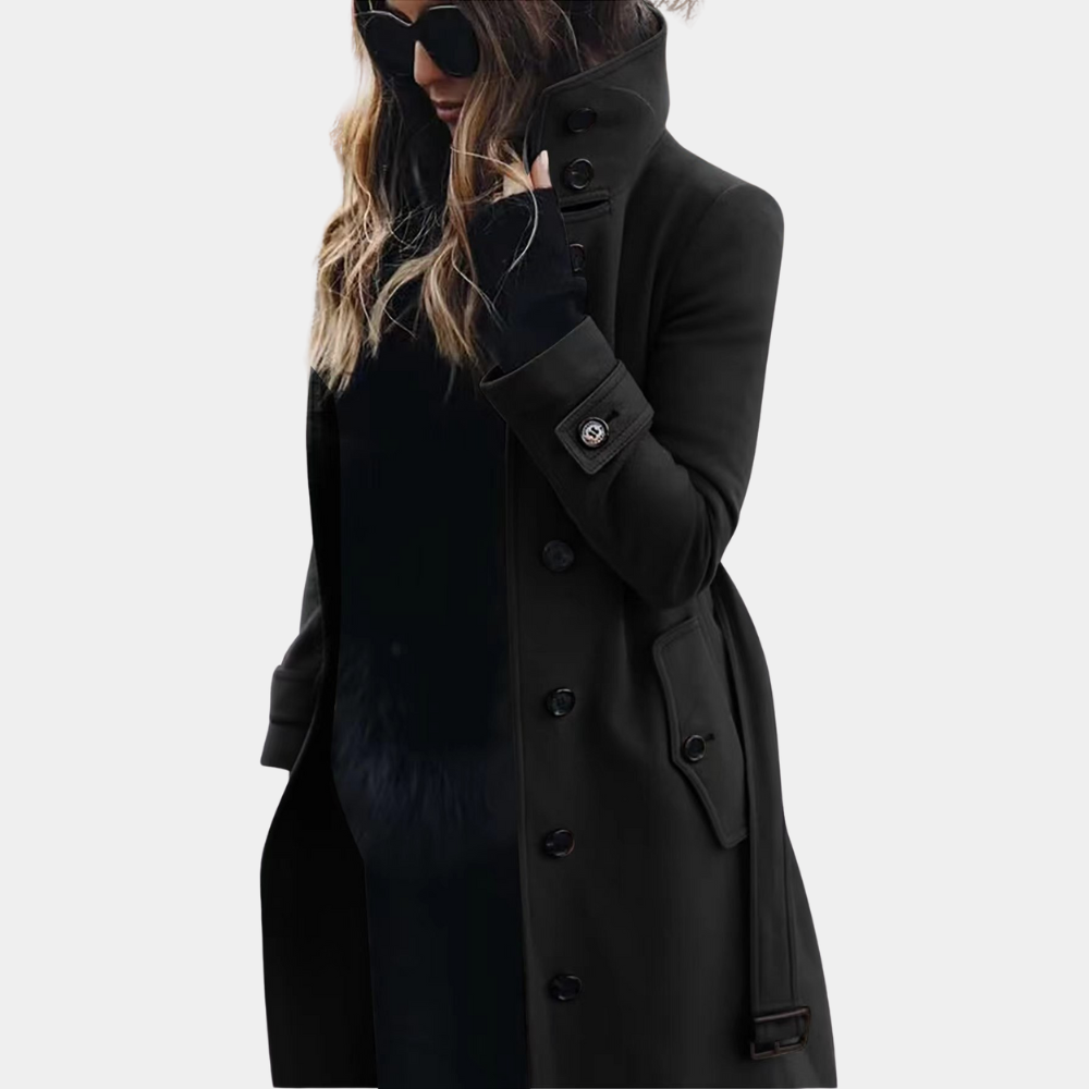 Stylish and warm trench coat for women - Perfect for winter 3