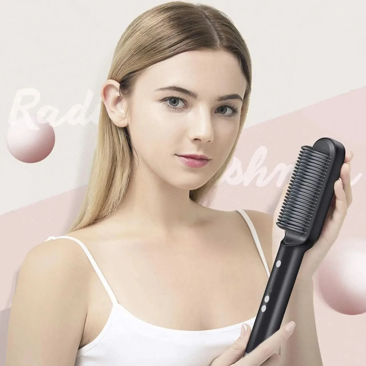 Styloheat – Professional hair straightener with tourmaline ceramic for shiny styling 2