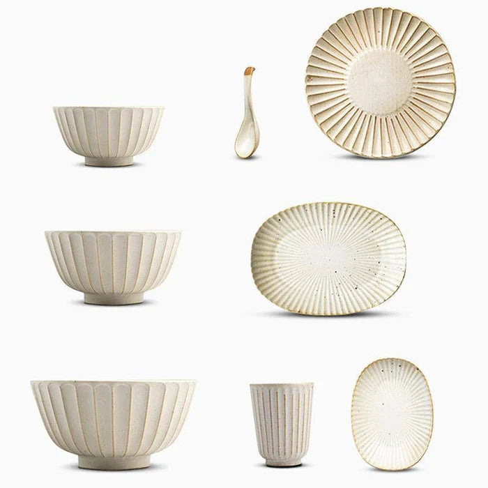 HeritageStone - 21-Piece Dinner Set with Timeless Design