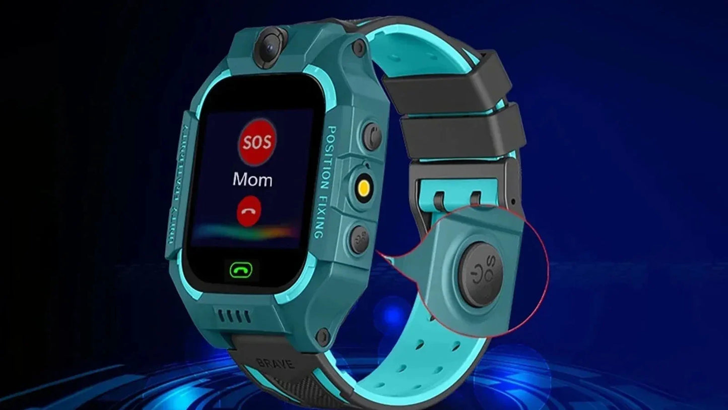 Kidguard GPS Smartwatch for Kids with Real-Time Location Tracking, SOS Button, and Two-Way Communication-3