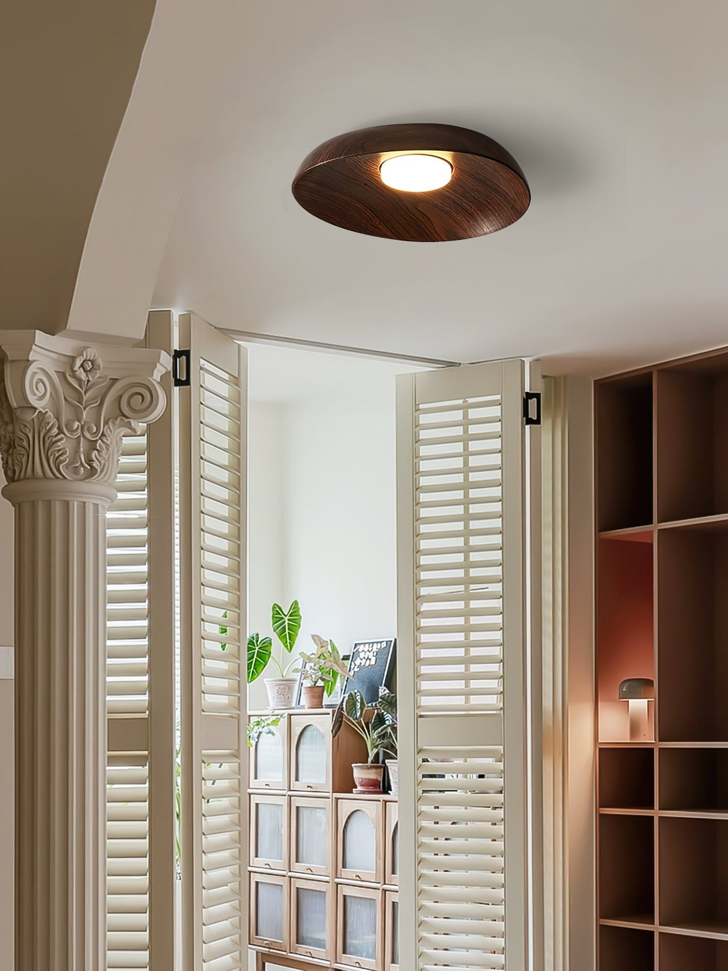 MinimalLuxe - Deckenleuchte mit einfachem Design und warmem Licht
