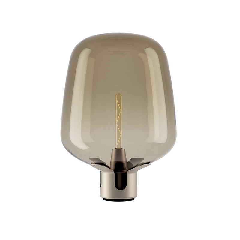 Vetro Luminoso - Lampada da Tavolo Elegante con Luce LED Calda