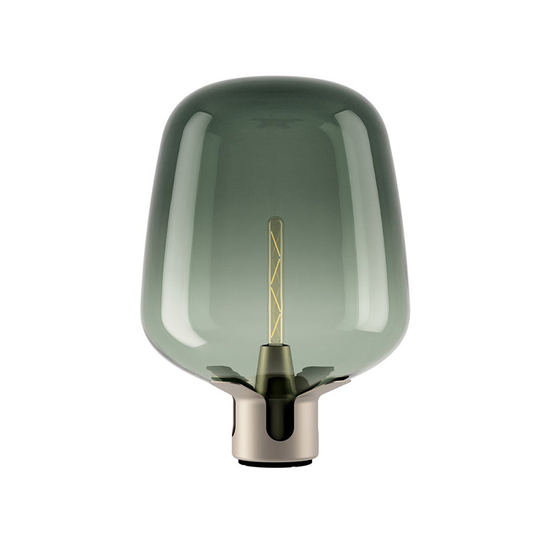 Vetro Luminoso - Lampada da Tavolo Elegante con Luce LED Calda