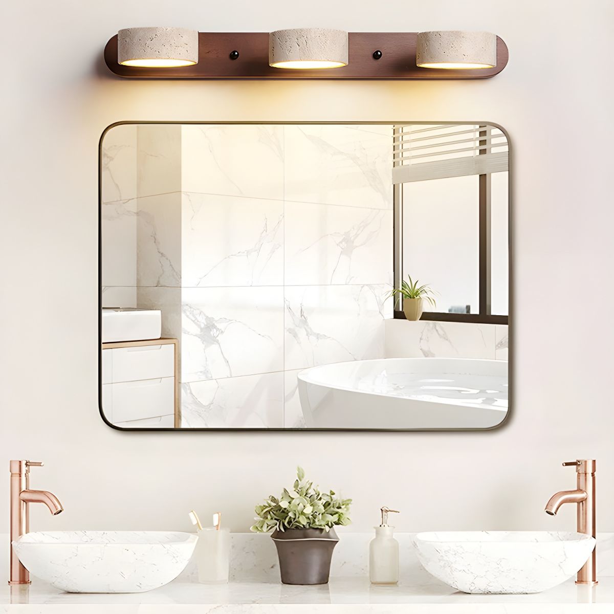 Travertine Wall Lamp 3