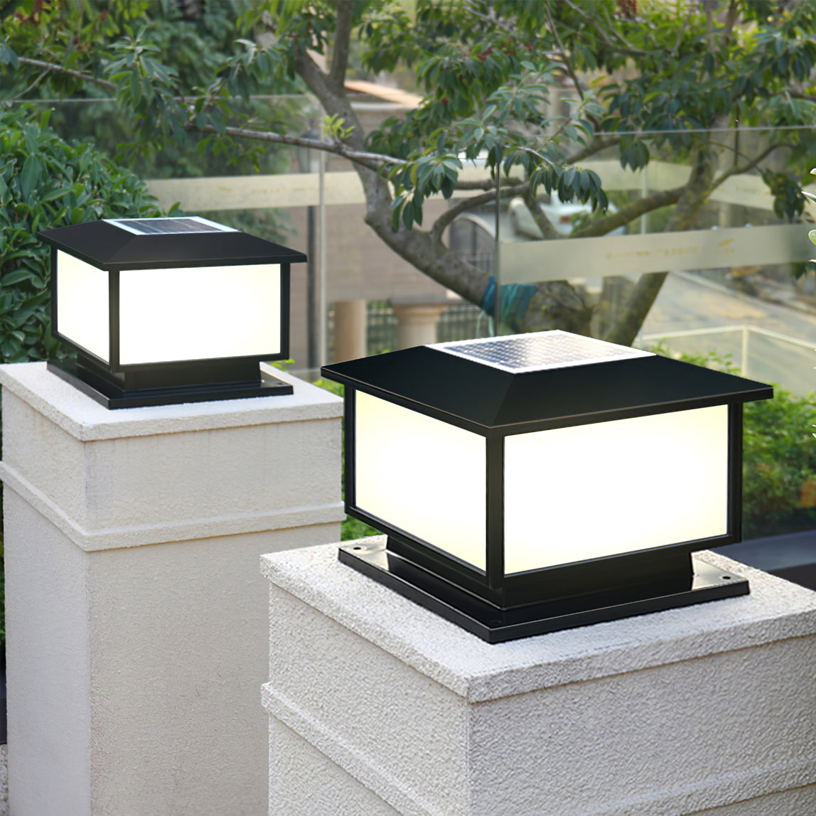 NoirGlow – Modern Black LED Desk Lamp