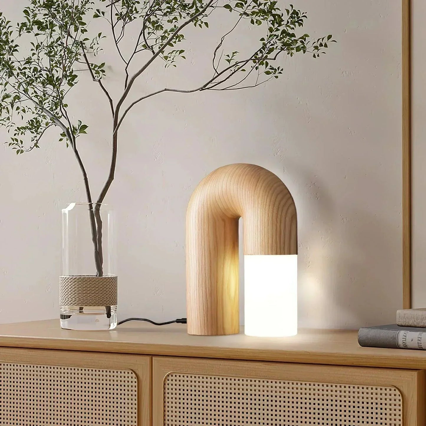 EleganceGlow – Modern Diapo Table Lamp