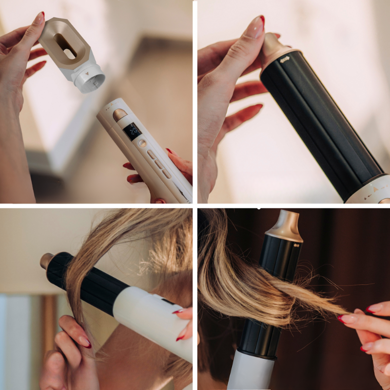 AirStyler Pro - 8-w-1 Narzędzie Stylizujące do Idealnych Włosów