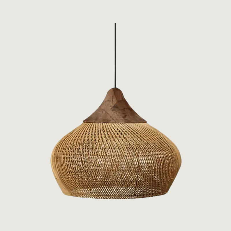 Sunwoven - Artisan Rattan Lamp